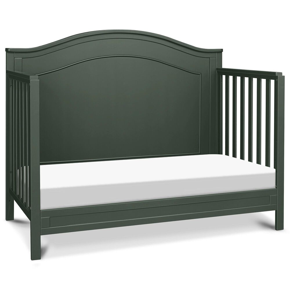 New Haus Charlie 4-In-1 Convertible Crib in Forest Green, , large