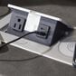 Ashley Fyne-Dyme 2-Piece Power Reclining Living Room Set in Shadow, , large