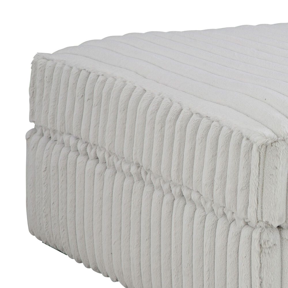 Ashley Stupendous Oversized Accent Ottoman in Alloy, , large