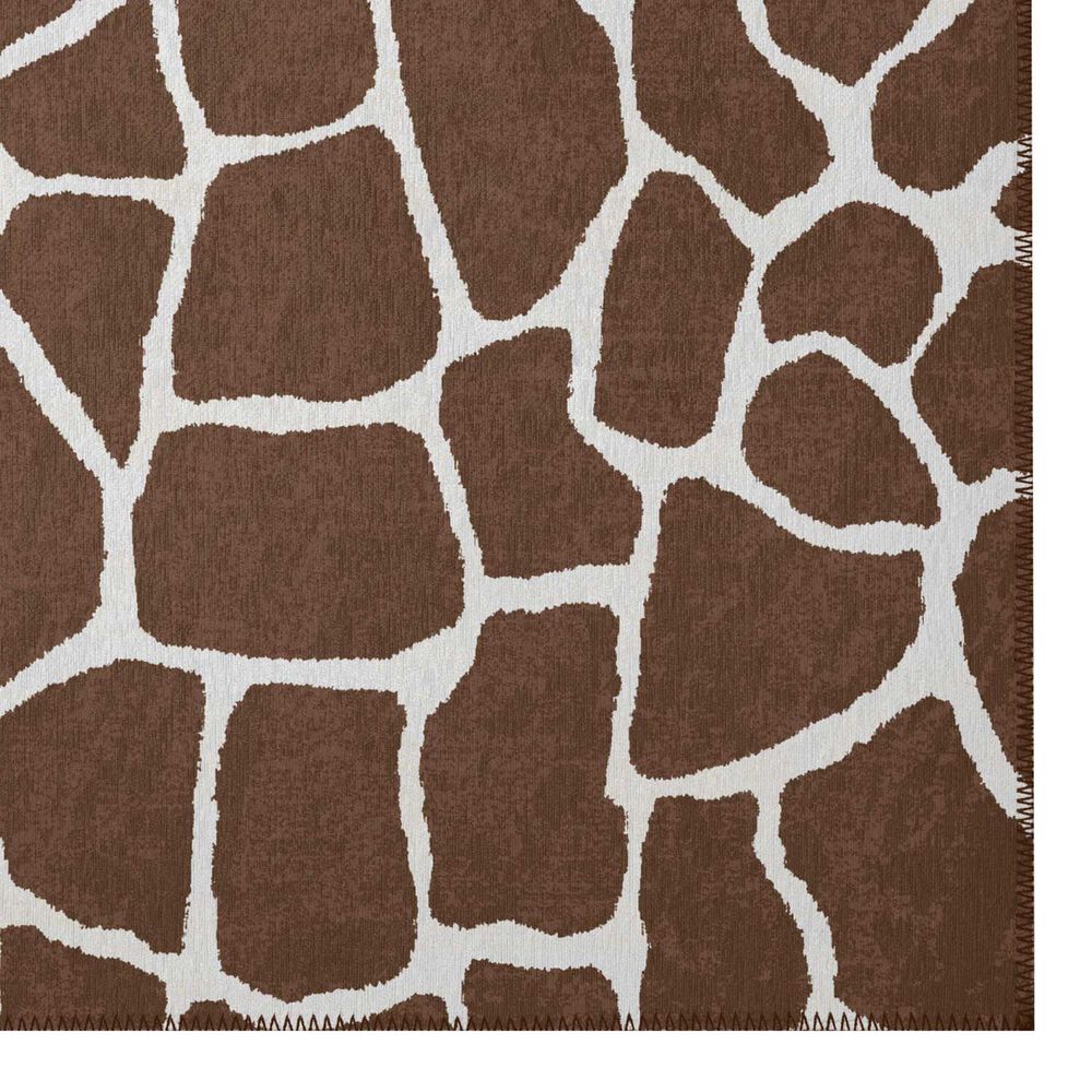 Dalyn Rug Company Mali ML4 2&#39;3&quot; x 12&#39; Chocolate Indoor/Outdoor Performance Runner, , large