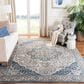 Safavieh Martha Stewart Cosmopolitan Peak 5"3" x 7"6" Cream and Blue Area Rug, , large