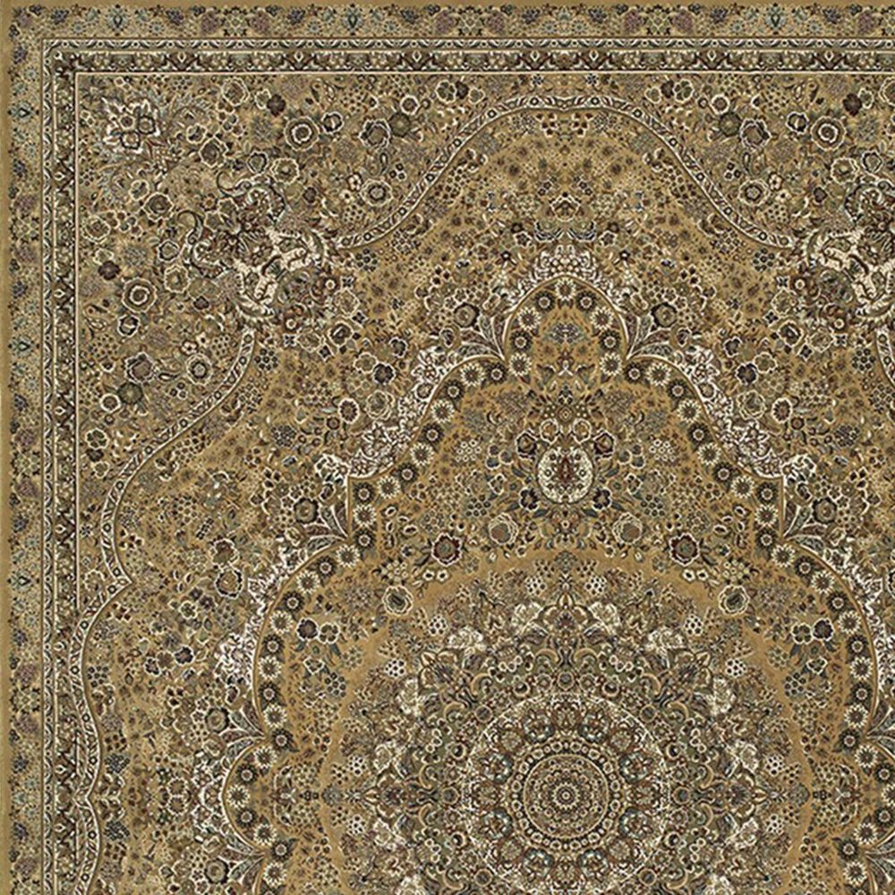 Oriental Weavers Masterpiece 8022J 2&#39;3&quot; x 10&#39; Gold Runner, , large