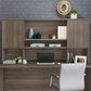 Sauder Affirm Desktop Hutch in Hudson Elm, , large