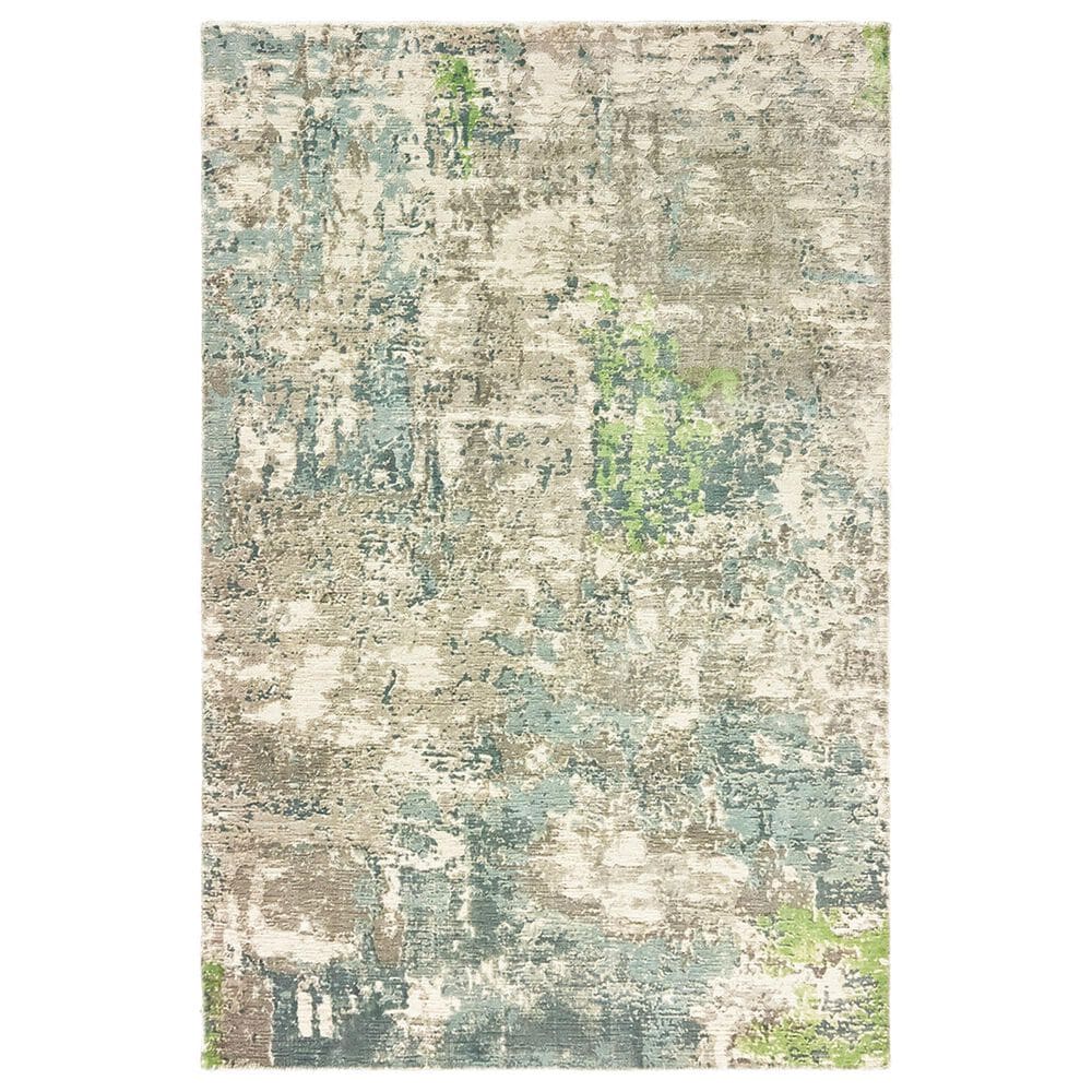 Oriental Weavers Formations 70007 10" x 14" Blue Area Rug, , large