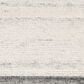 Surya Florentina Off-White, Charcoal and Light Slate 10" x 14" Area Rug, , large