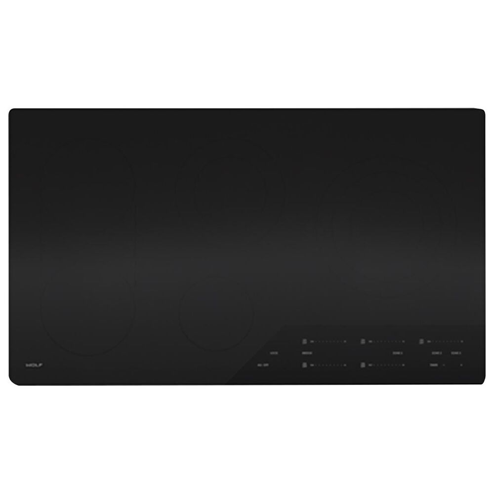 Wolf 36" Contemporary Electric Cooktop in Black, , large