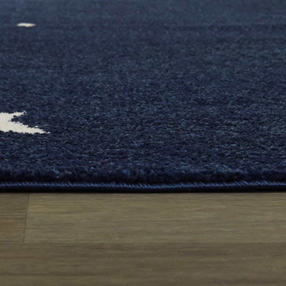 Balta Rugs Starlight 3&#39;11&quot; x 5&#39;7&quot; Navy Kids Area  Rug, , large