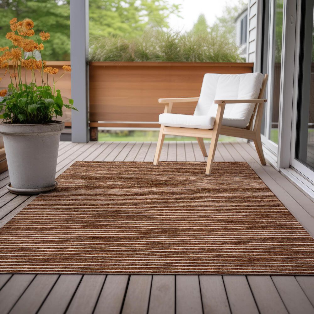 Dalyn Rug Company Laidley 3&#39; x 5&#39; Paprika Indoor/Outdoor Area Rug, , large