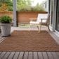 Dalyn Rug Company Laidley 3" x 5" Paprika Indoor/Outdoor Area Rug, , large