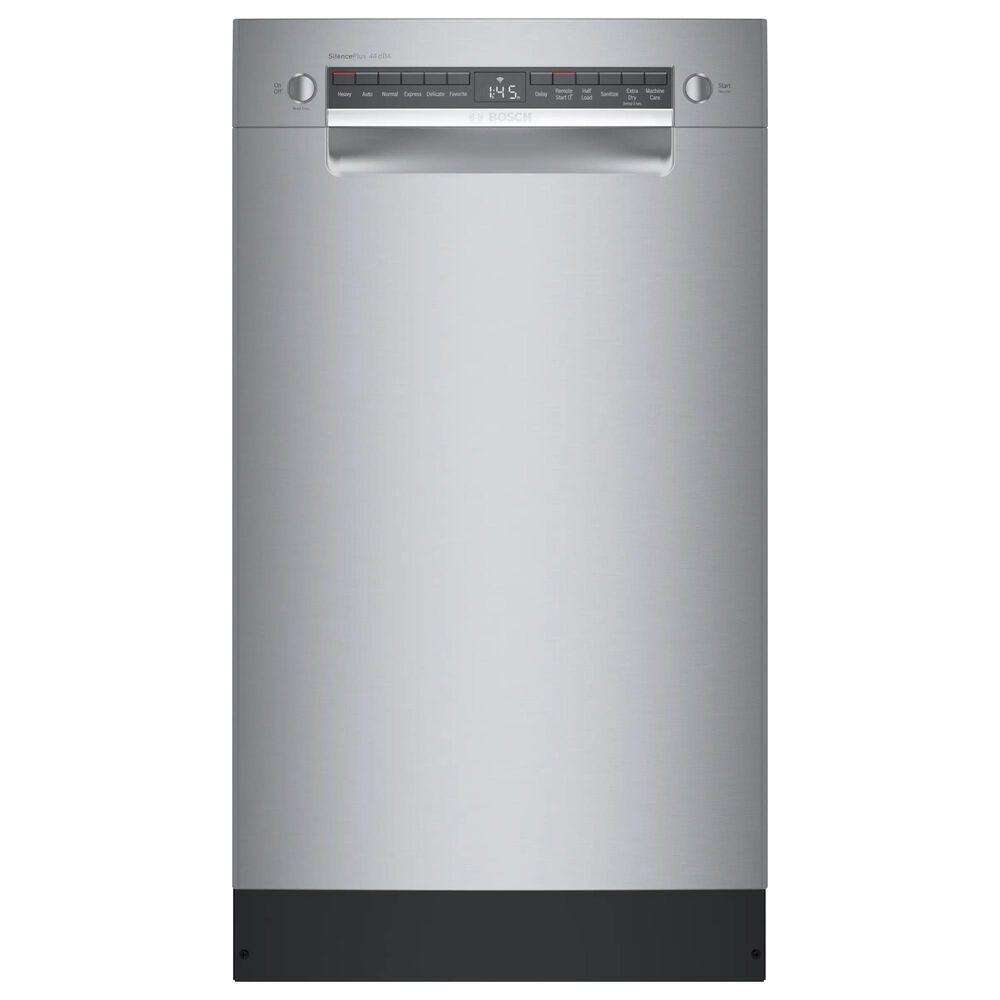 Bosch Recessed Handle 800 Series 18" Recessed Handle Dishwasher in Stainless Steel, , large