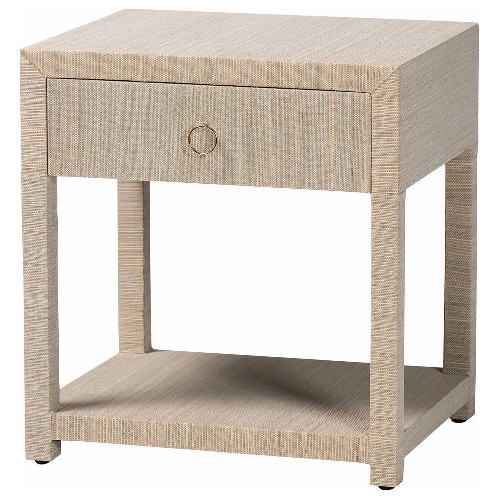 Baxton Studio Nata 1-Drawer Nightstand in Natural, , large