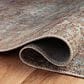 Chris Loves Julia x Loloi Jules 2" x 5" Lagoon and Brick Area Rug, , large