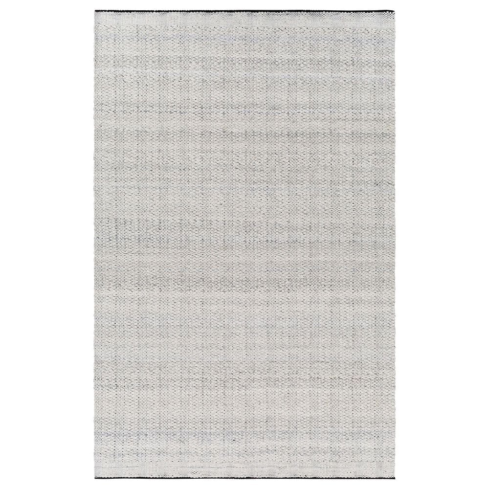 Surya Clover 9" x 12" Light Grey Area Rug, , large