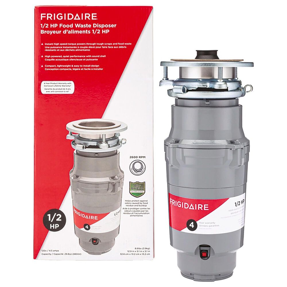 Frigidaire 1/2 HP Disposal with Direct Wire, , large