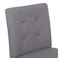 CorLiving Leila 31" Bar Stool in Silver Grey, , large