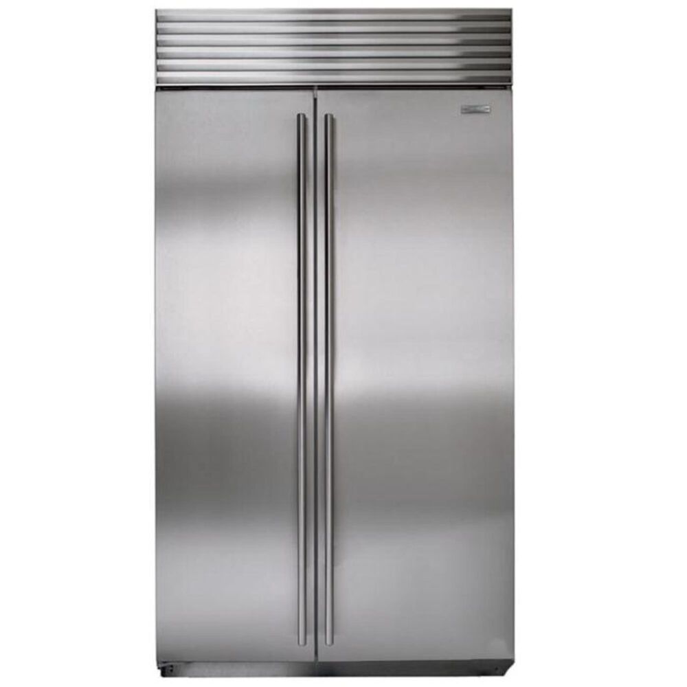 Sub Zero 42" Built-in Side by Side Refrigerator (Tubular Handle), , large