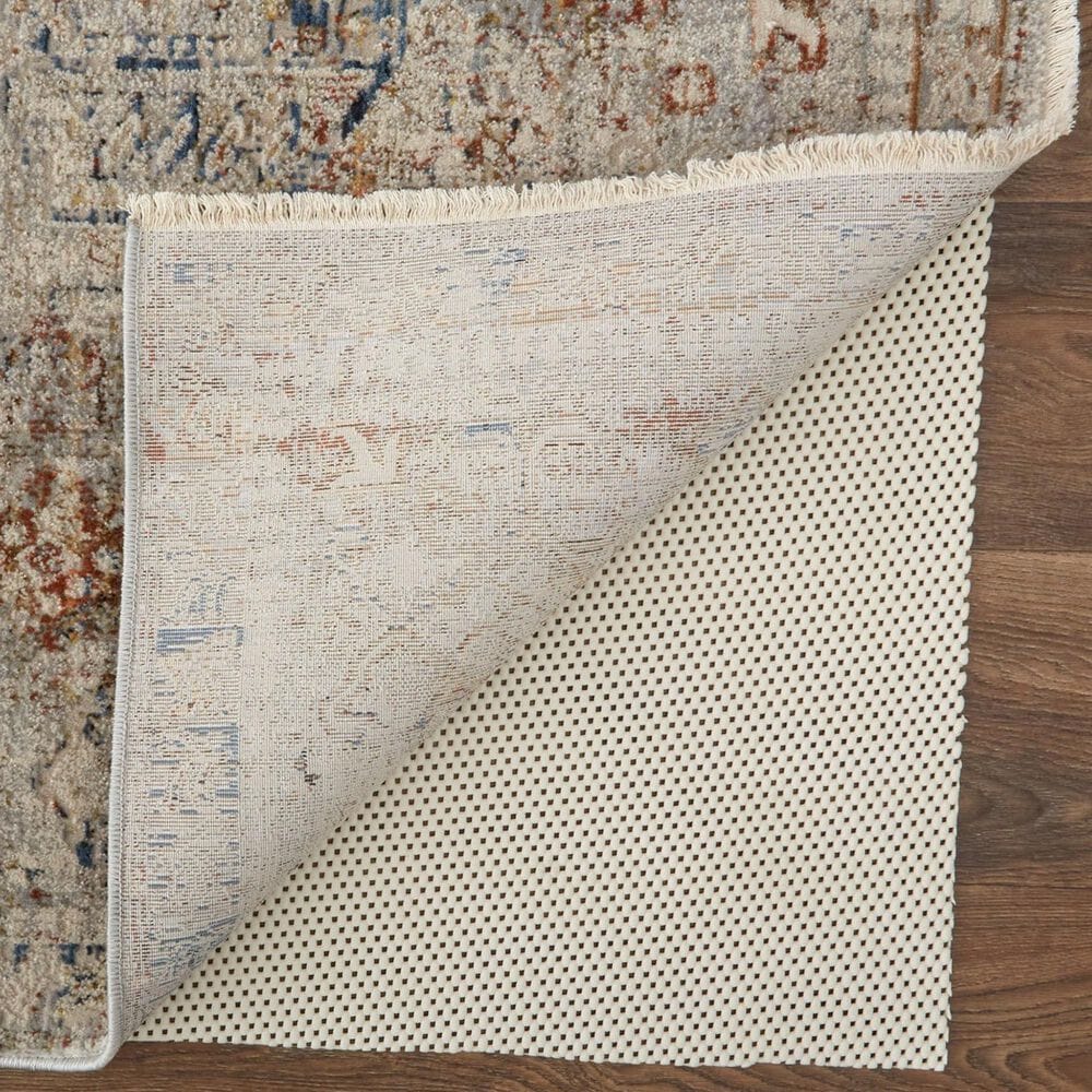 Feizy Kaia 2&#39;6&quot; x 10&#39; Gray and Multicolor Runner, , large