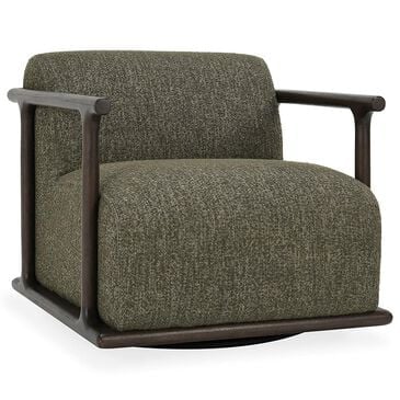 Classic Home Lucia Swivel Accent Chair in Kale Green, , large