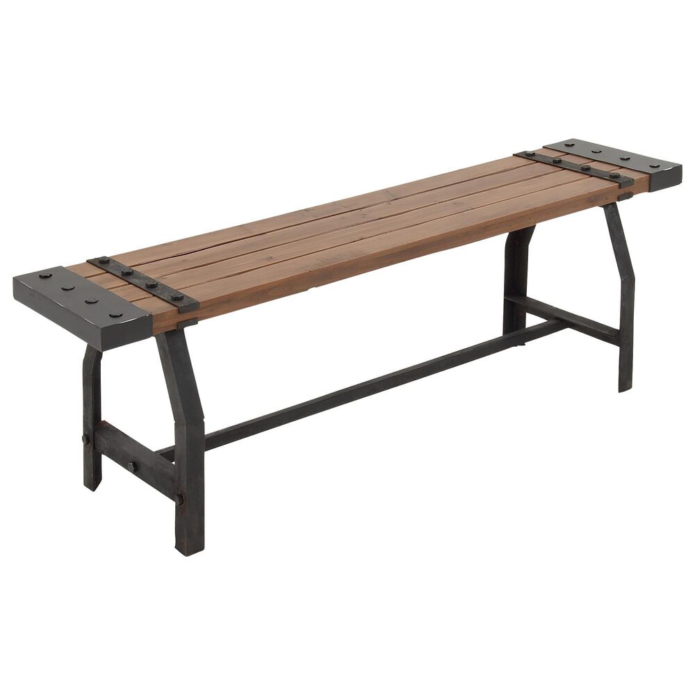 Maple and Jade Bench in Brown, , large