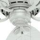 Hunter Bayview 54" Outdoor Ceiling Fan in White, , large