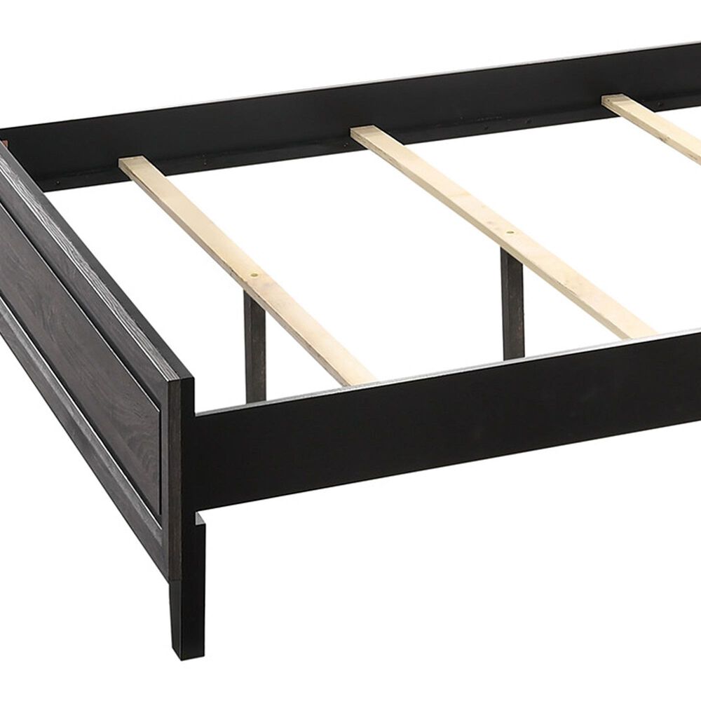 Crown Mark Akerson Queen Panel Bed in Grey, , large