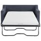 Lifestyle Solutions Harper Twin Convertible Sleeper Loveseat in Navy, , large