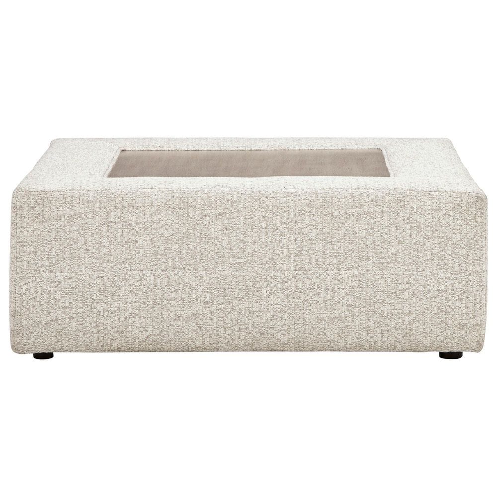 Ashley Ashbourne Estate Oversized Accent Ottoman in Snowstone, , large