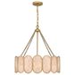 Quoizel Amalia 4-Light Pendant in Light Gold, , large