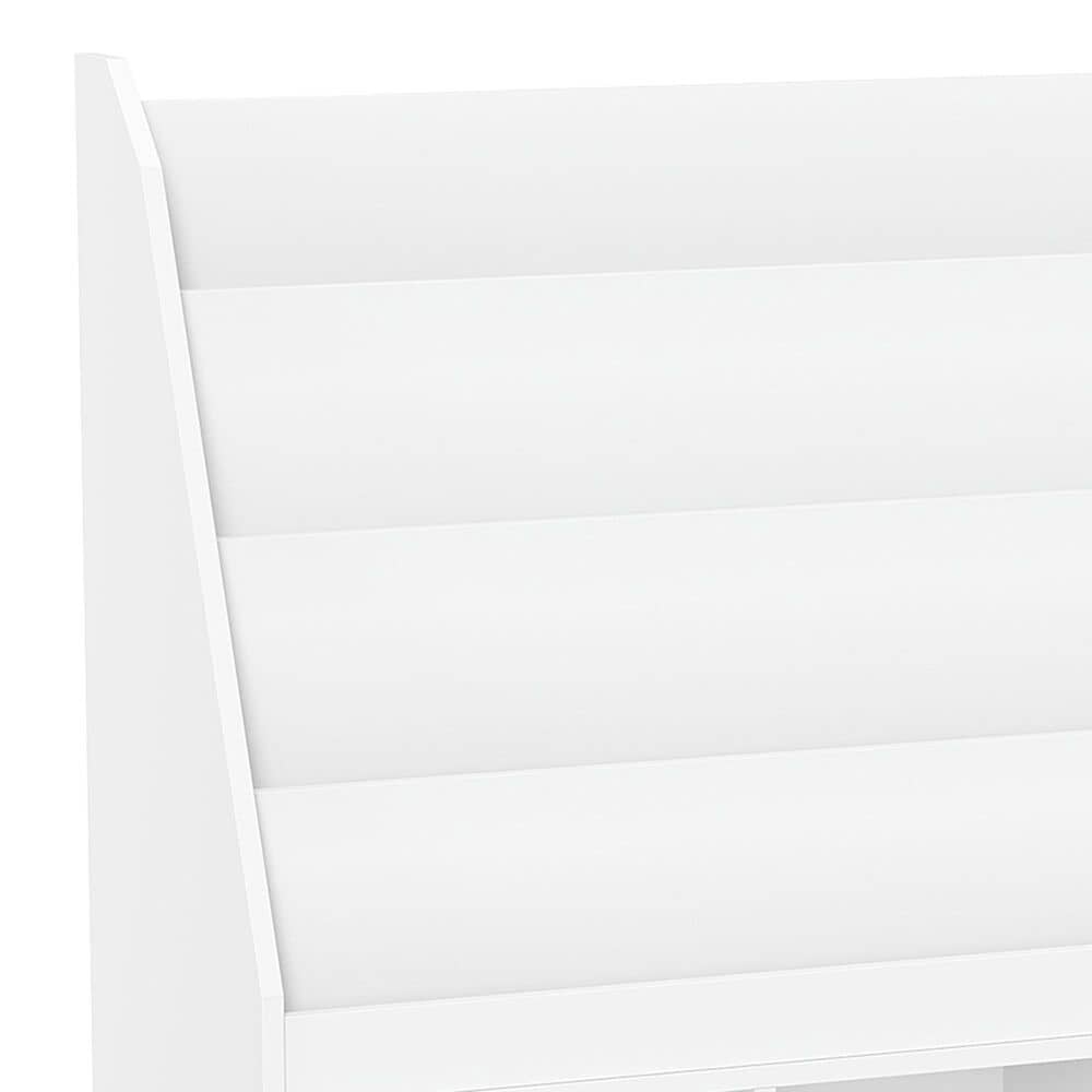 RiverRidge Home 3-Cubby Kid Book Rack in White, , large