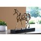 Ashley Grainville Sculpture in Antique Gold and Black, , large