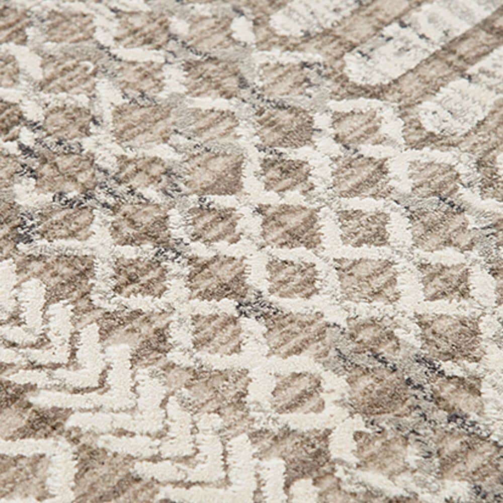RIZZY Calabria 7&#39;10&quot; x 9&#39;10&quot; Neutral and Brown Area Rug, , large