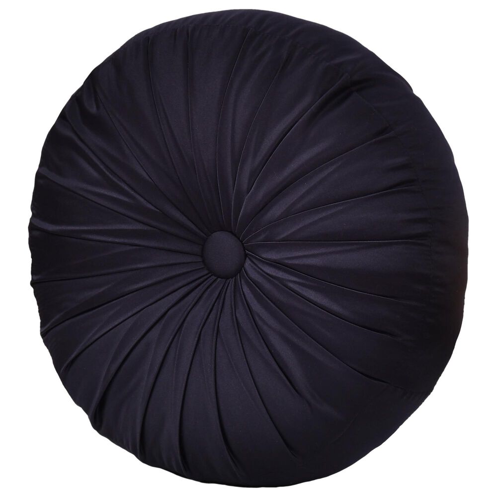 J. Queen New York Carlisle Round Throw Pillow in Indigo, , large