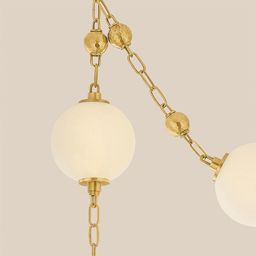 Troy Lighting Corda 12-Light Chandelier in Vintage Brass, , large