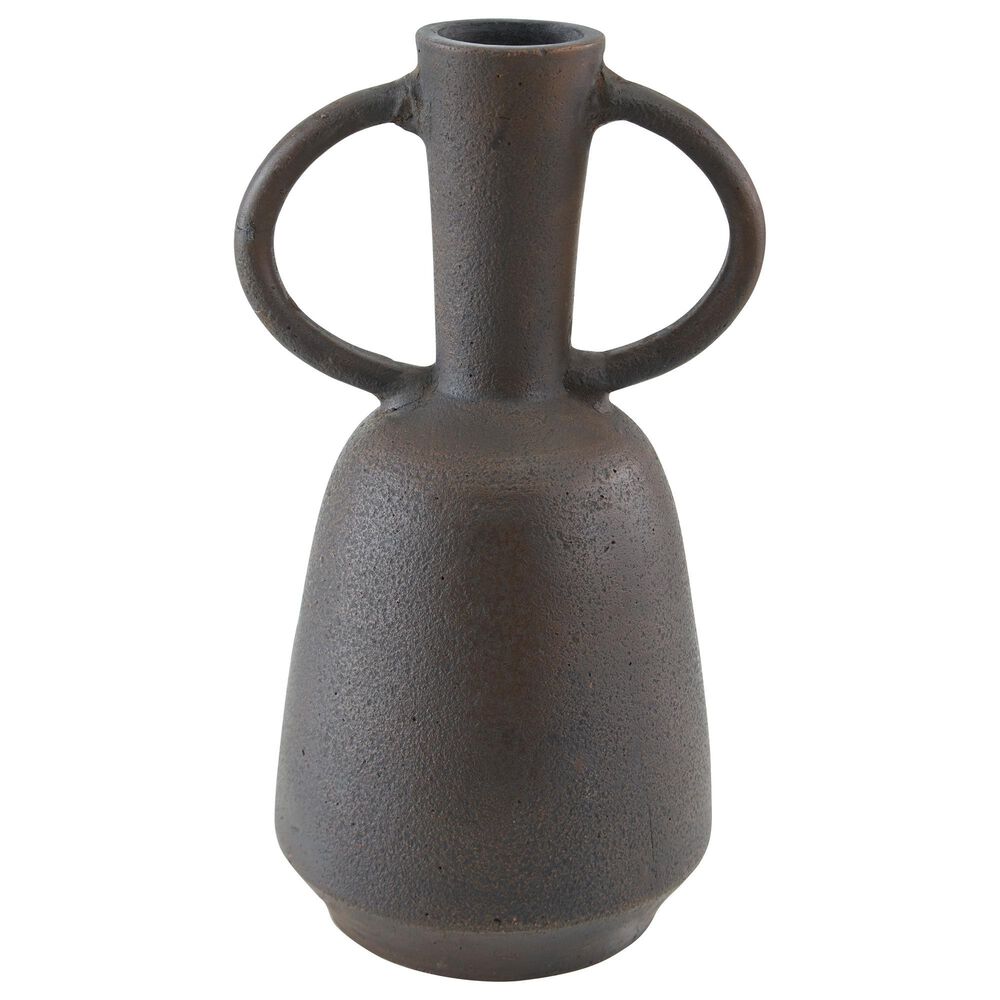 Ashley Aadeen 16&quot; Vase in Distressed Brown, , large