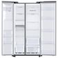 Samsung Bespoke AI 27 Cu. Ft. Side-by-Side Refrigerator with Sphere Ice and External Water and Ice Dispenser in Fingerprint Resistant Stainless Steel, , large