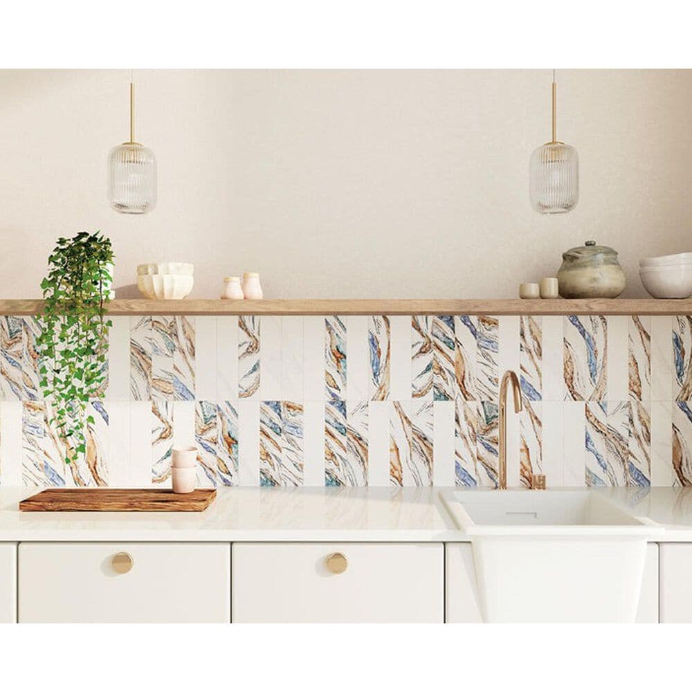 Emser Amala Desert 3&quot; x 12&quot; Glazed Porcelain Subway Tile, , large