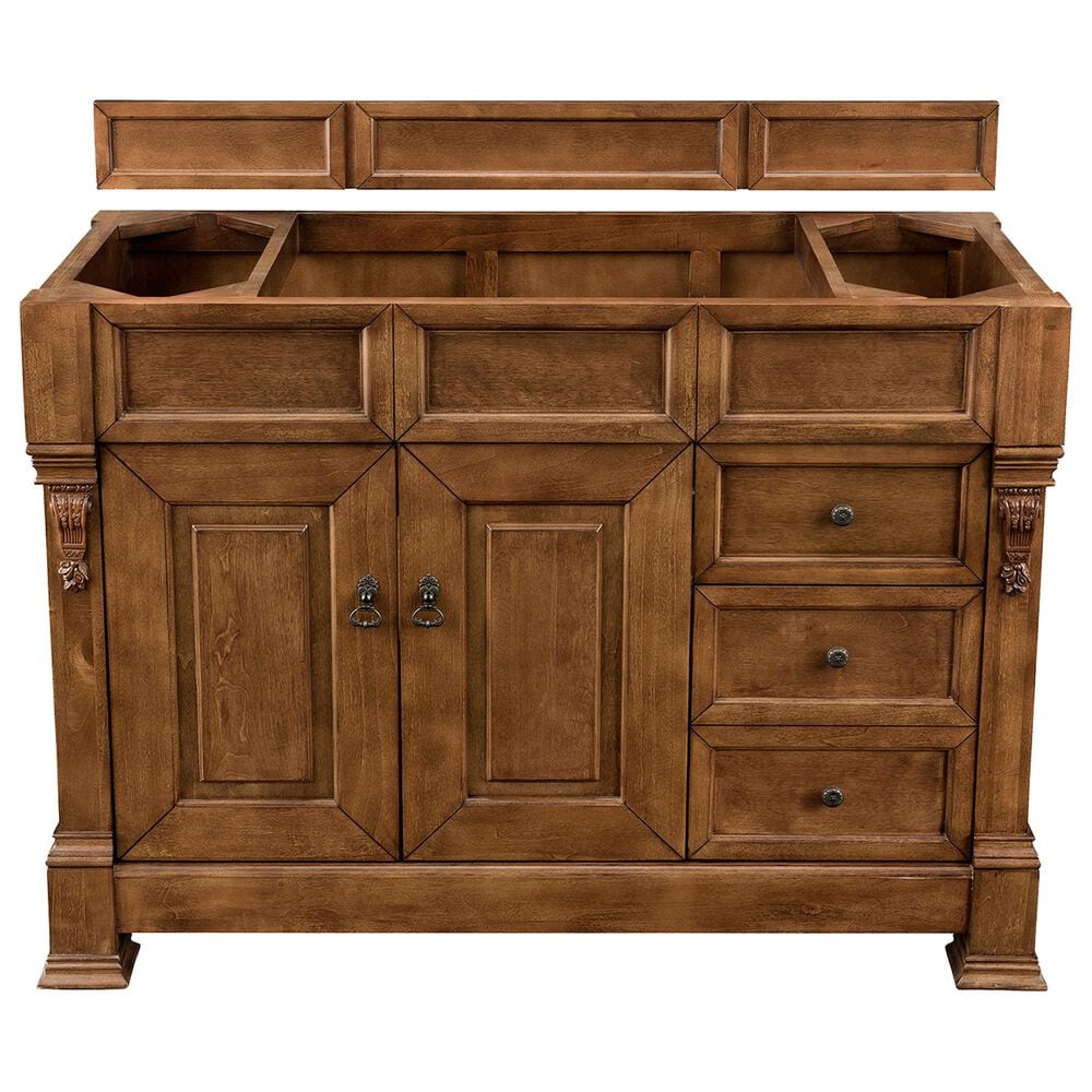 James Martin Brookfield 48" Single Vanity Cabinet in Country Oak, , large