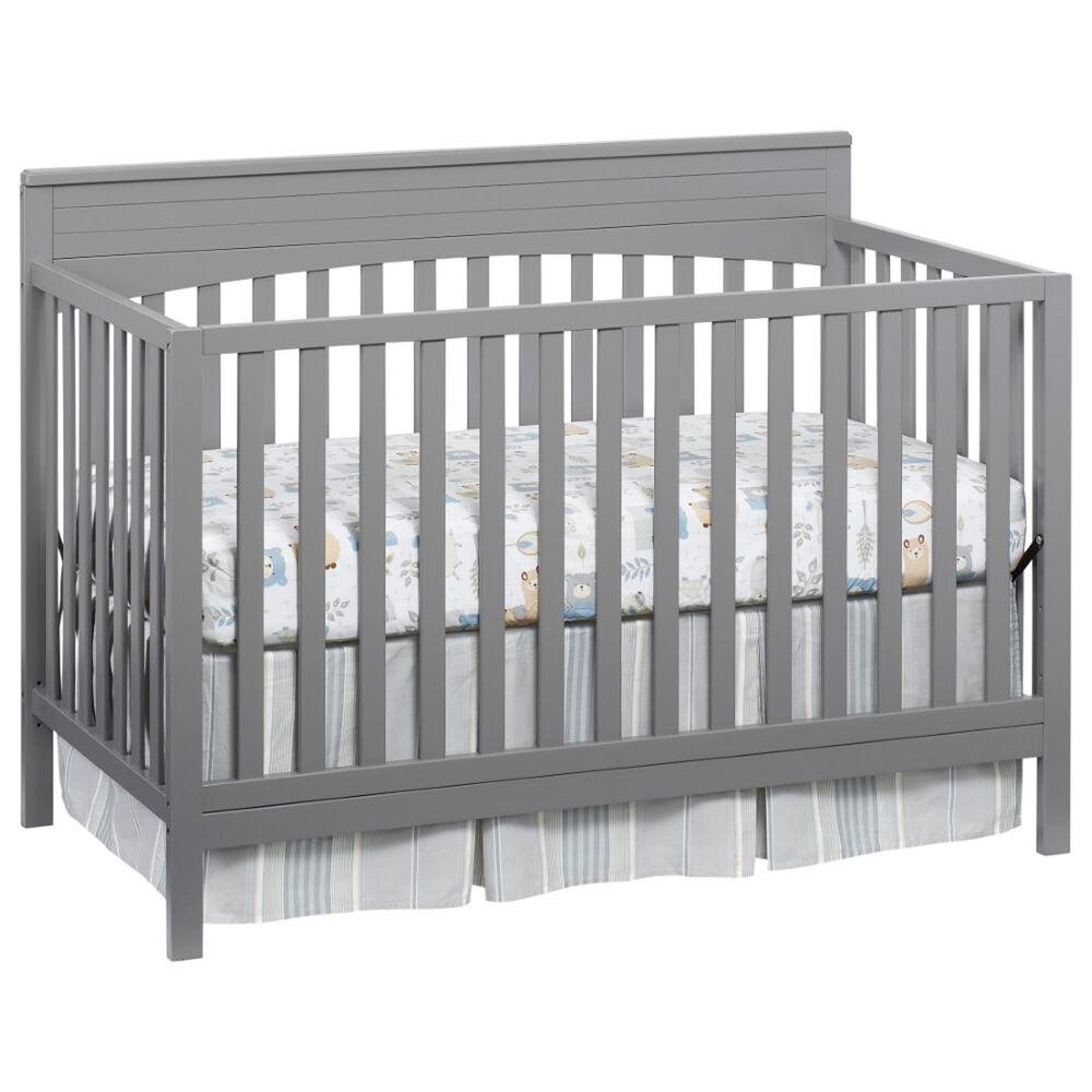 Oxford Baby Harper 4-In-1 Convertible Crib in Dove Grey, , large