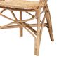 Baxton Studio Genna Arm Chair in Natural Brown, , large