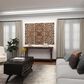 Maple and Jade 48" x 16" Traditional Wall Decor in Cinnamon Brown, , large