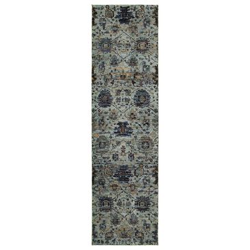 Oriental Weavers Andorra 7120A 2"3" x 8" Blue Runner, , large