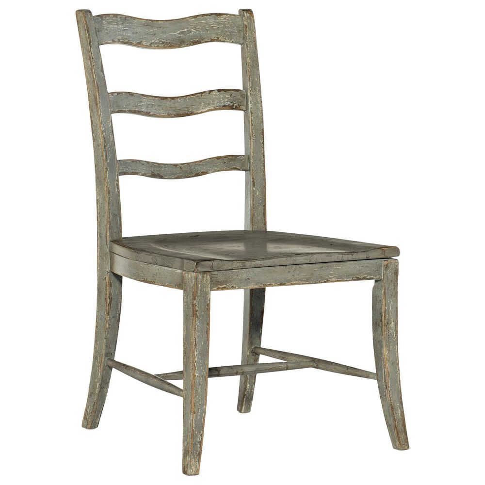 Hooker Furniture Alfresco Ladder Back Side Chair in Gray, , large