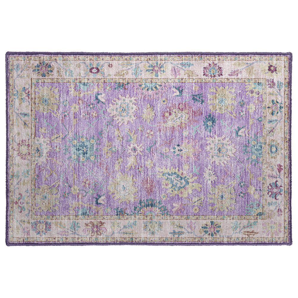 Dalyn Rug Company Hatay HY7 1"8" x 2"6" Purple Area Rug, , large