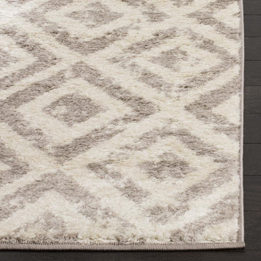 Safavieh Amsterdam AMS105A-5 5&#39;1&quot; x 7&#39;6&quot; Ivory/Mauve Area Rug, , large