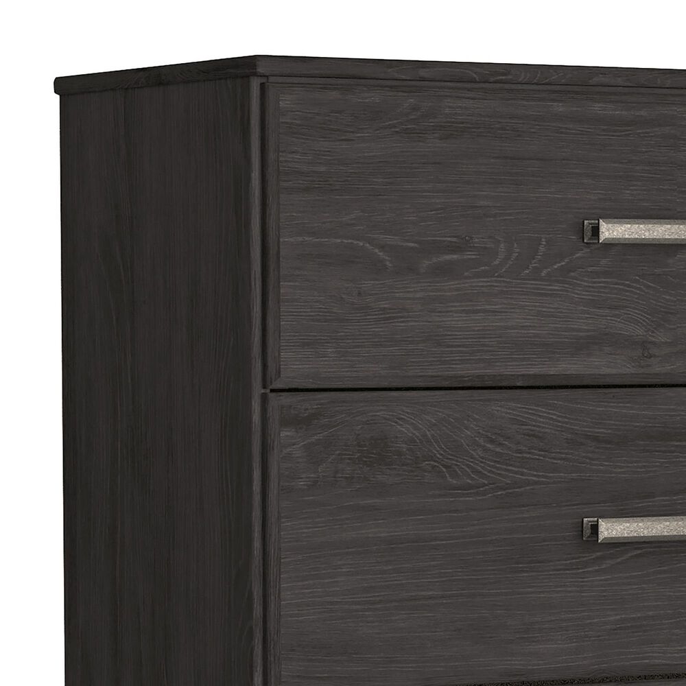 Signature Design by Ashley Belachime 4 Drawer Chest in Dark Charcoal, , large