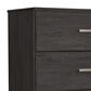 Signature Design by Ashley Belachime 4 Drawer Chest in Dark Charcoal, , large