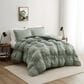 Pem America Cloud Puffer 3-Piece King Comforter Set in Green, , large
