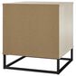 DHP Kelly 1 Drawer Nightstand in Bay Oak, , large
