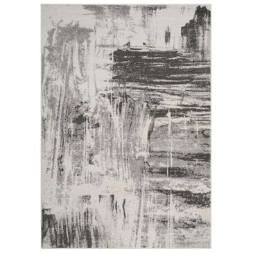 Safavieh Adirondack ADR133C 6" Square Ivory and Grey Area Rug, , large