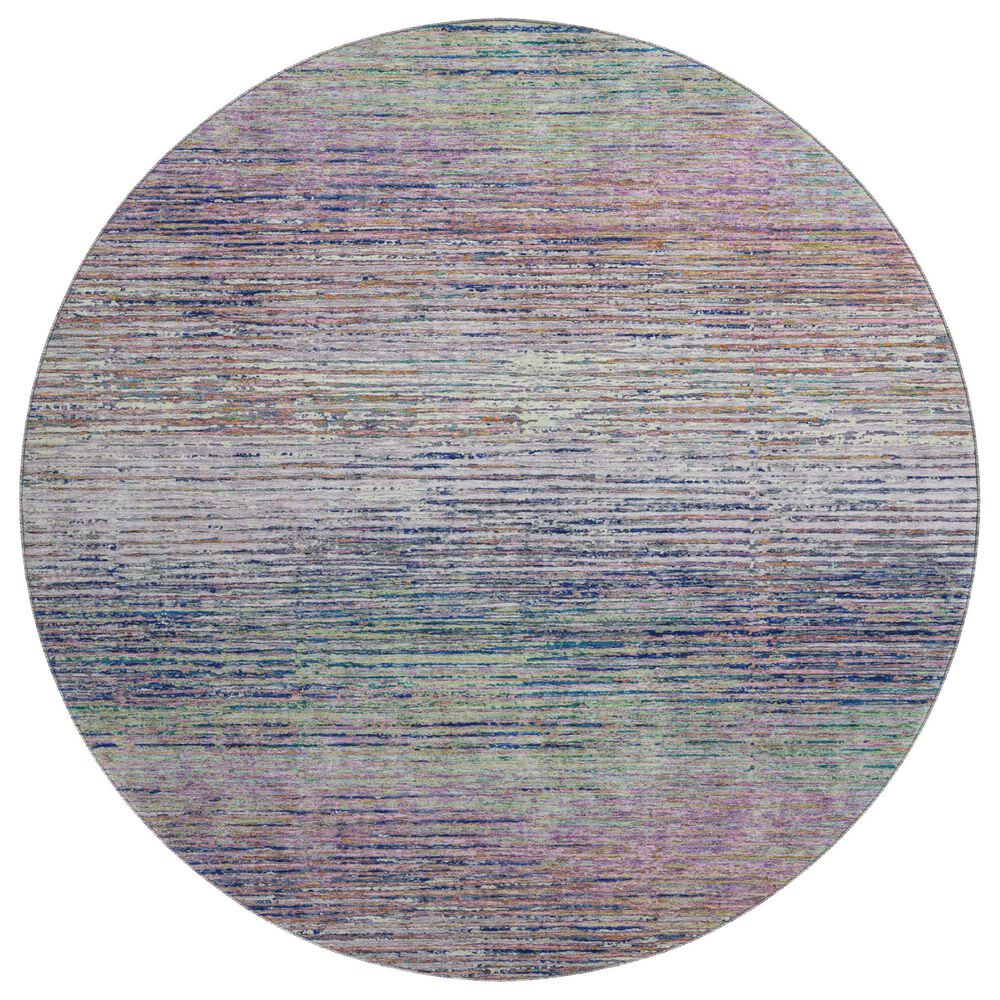 Dalyn Rug Company Trevi 8" Round Blush Area Rug, , large